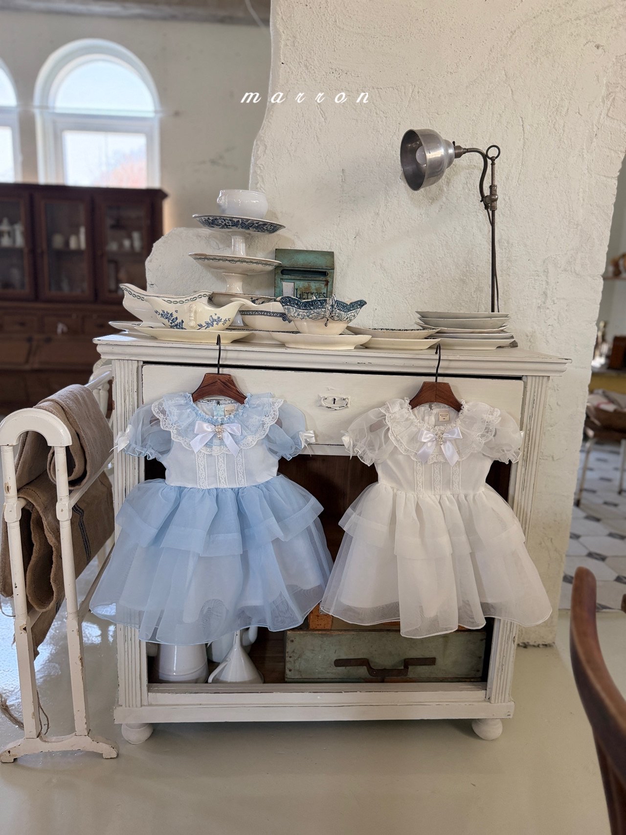 🇰🇷Marron 裙（不含蝴蝶結領）