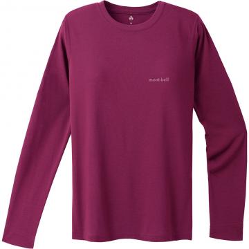 Montbell Women's Wickron Long Sleeve Tee 1114689