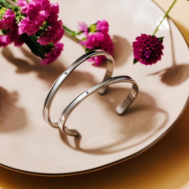 📦訂購 日本限定 White Clover You mean so much to me 手鐲 (一對)