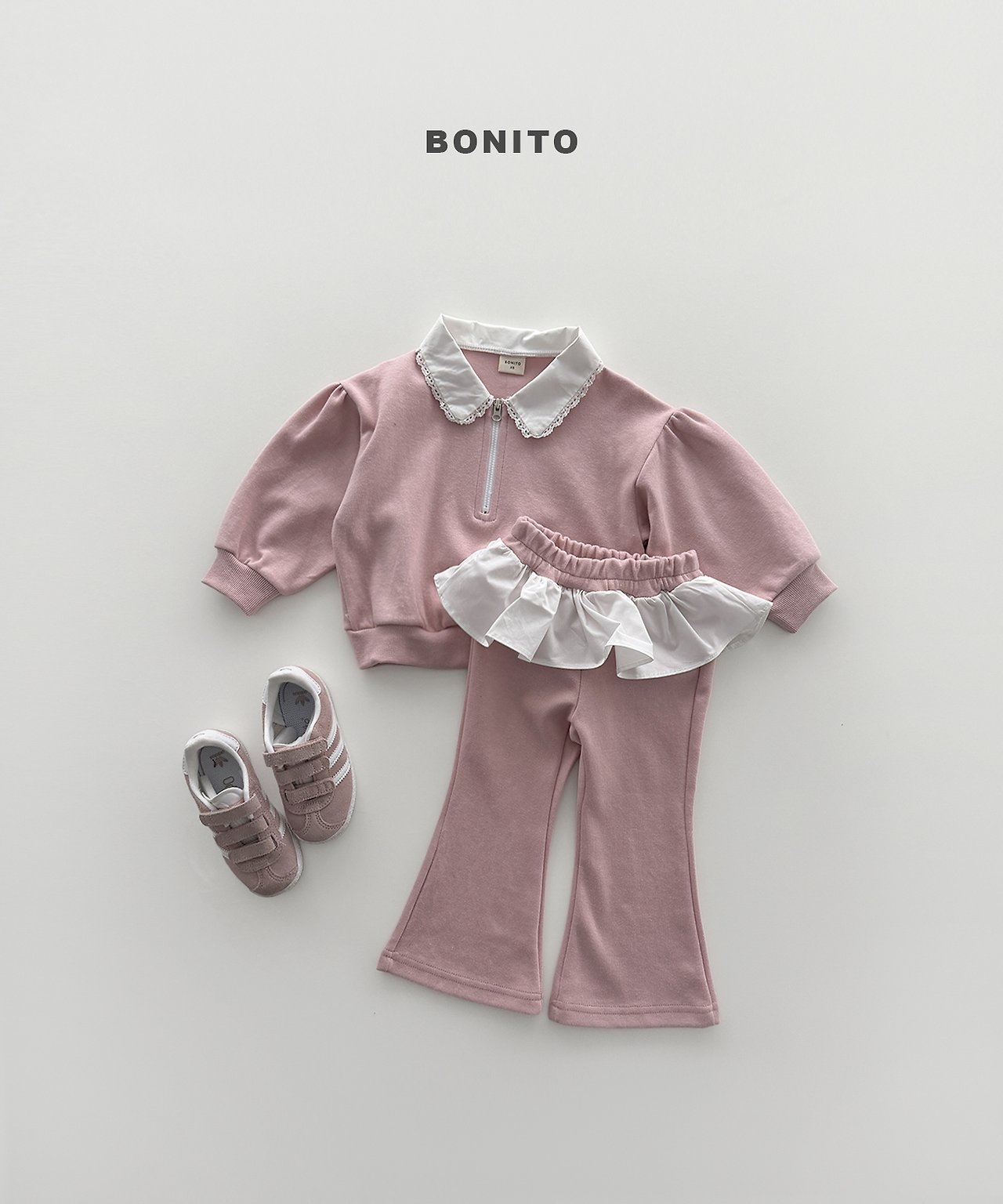 Bonito | Shirring car jip up set