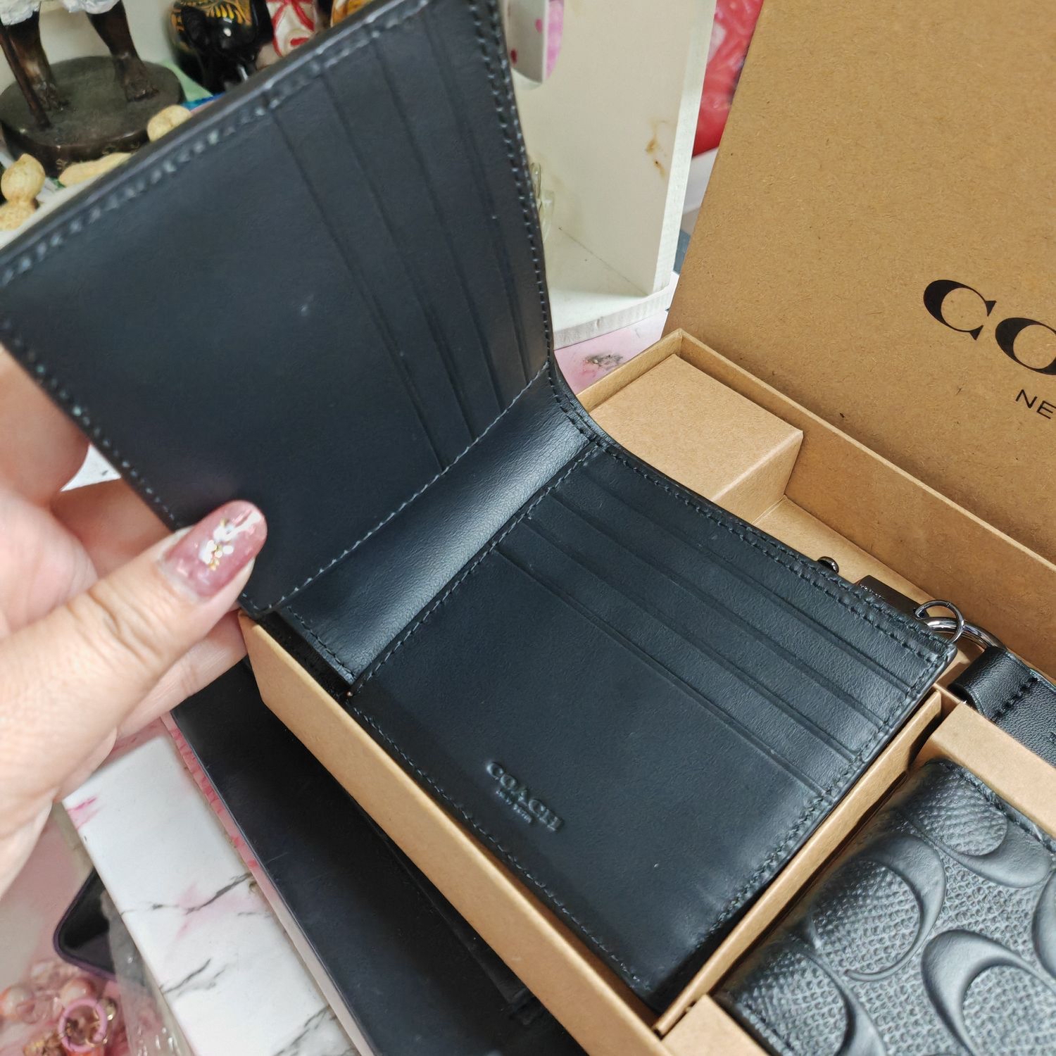 *🇺🇸美國直送Coach 男士銀包（禮盒裝）*