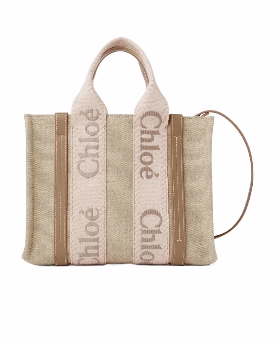 Chloe 女士 小號 woody 托特手提包 26.5cm*8cm*20cm
