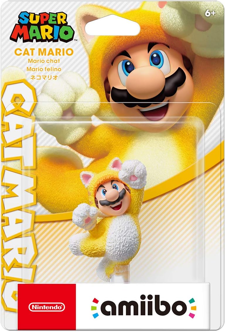 [現貨][amiibo] 貓咪瑪利歐(超級瑪利歐系列)