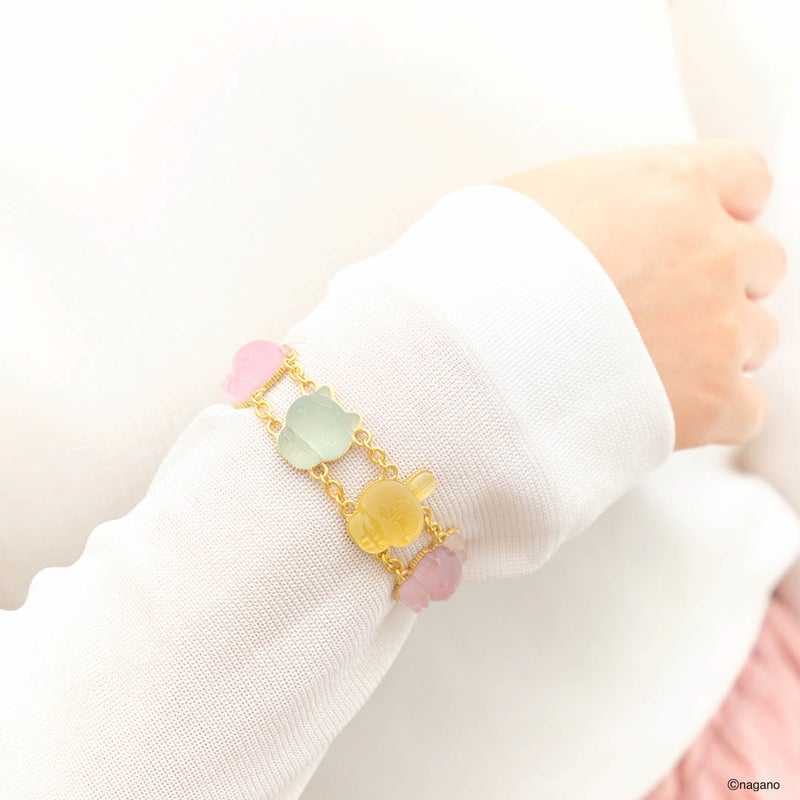 《Pre-Order》Pate de fruit Bracelet 果醬軟糖手鍊｜Chiikawa 吉伊卡哇 X Q-pot. (26CKW32-P)