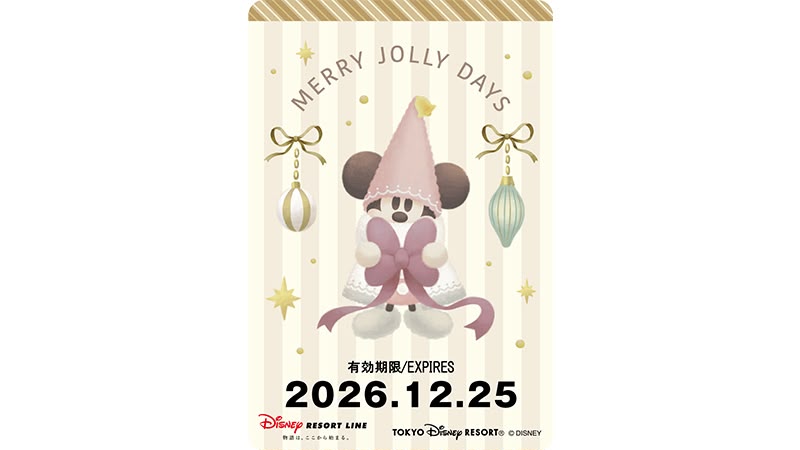 《車飛12月頭到貨》 ：日本：2026 XMAS DISNEYLAND 園區產品 MERRY JOLLY DAYS LIL RING RING 車飛