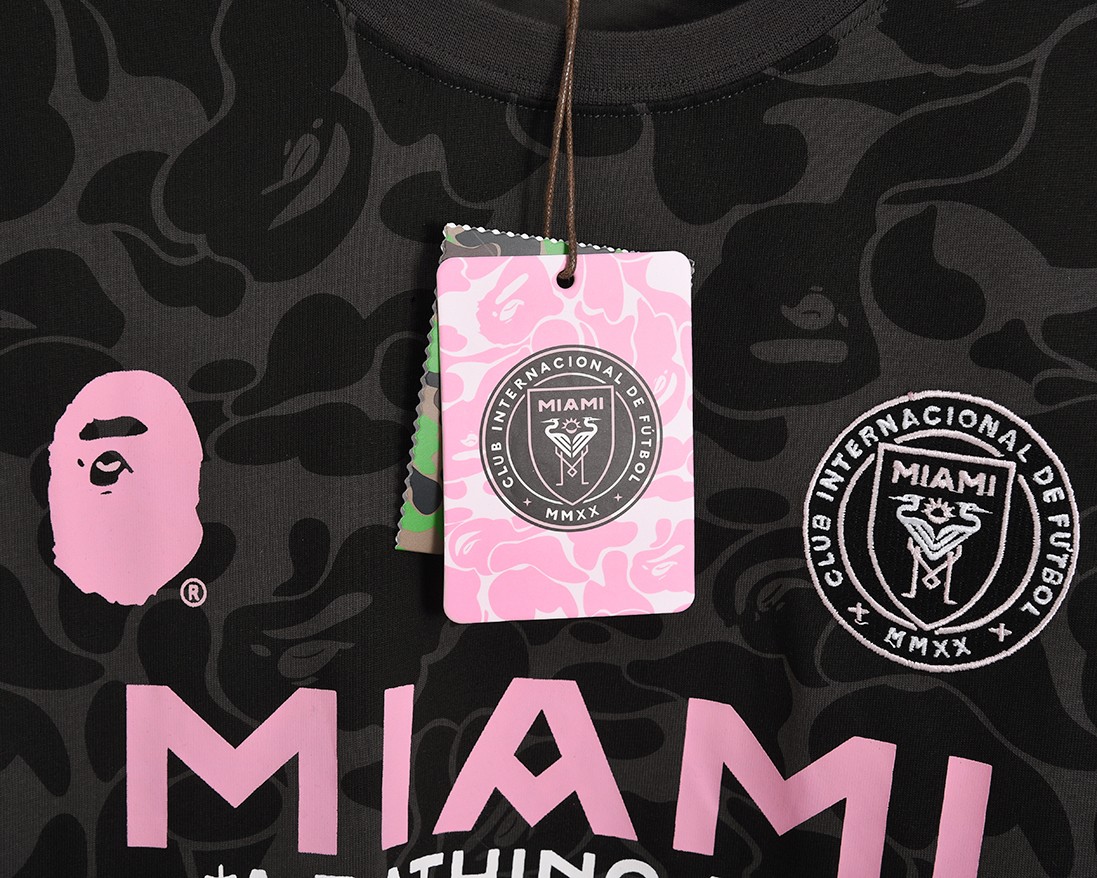 BAPE x Inter Miami CF Camo Tee