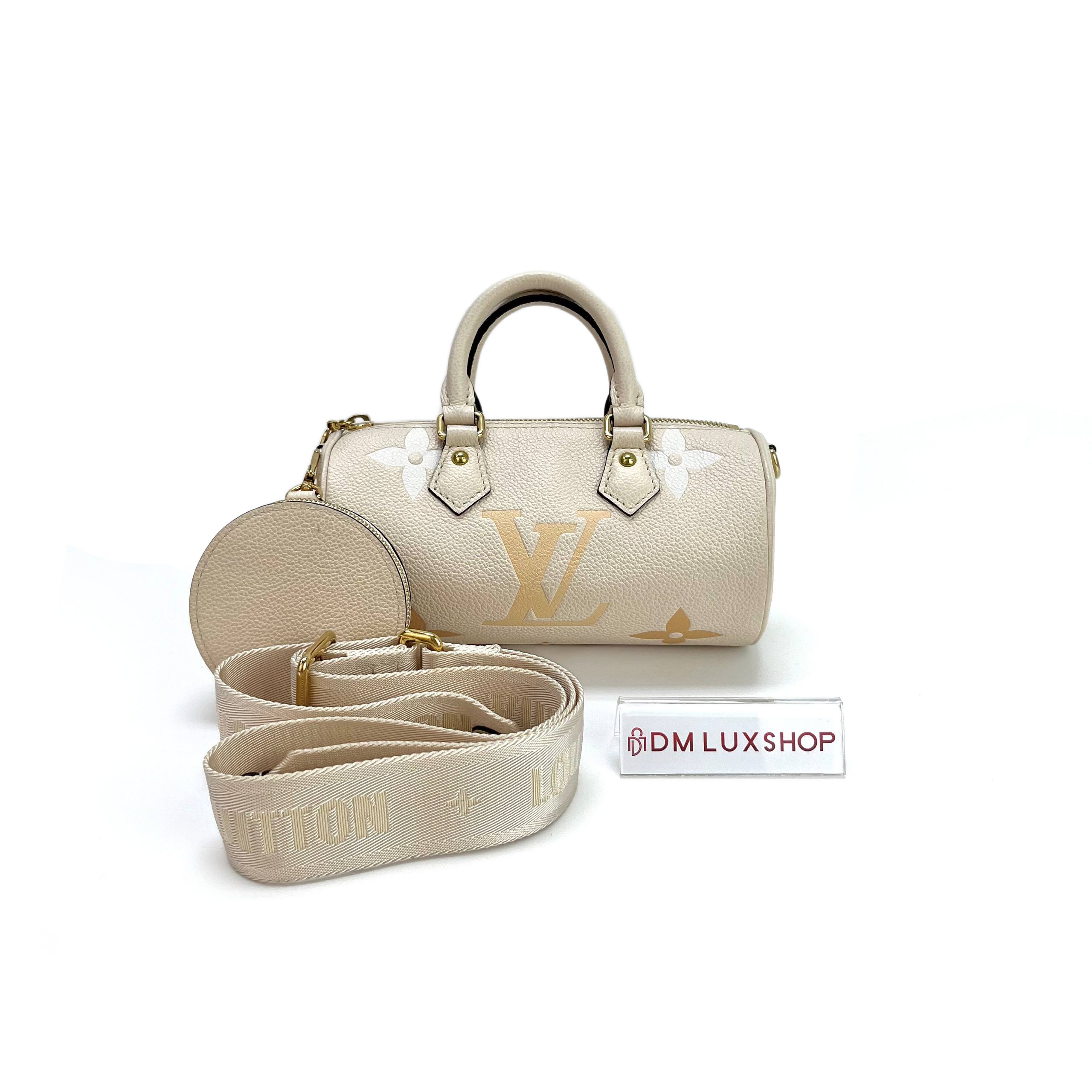LV Cream Empreinte By The Pool Papillon BB GHW