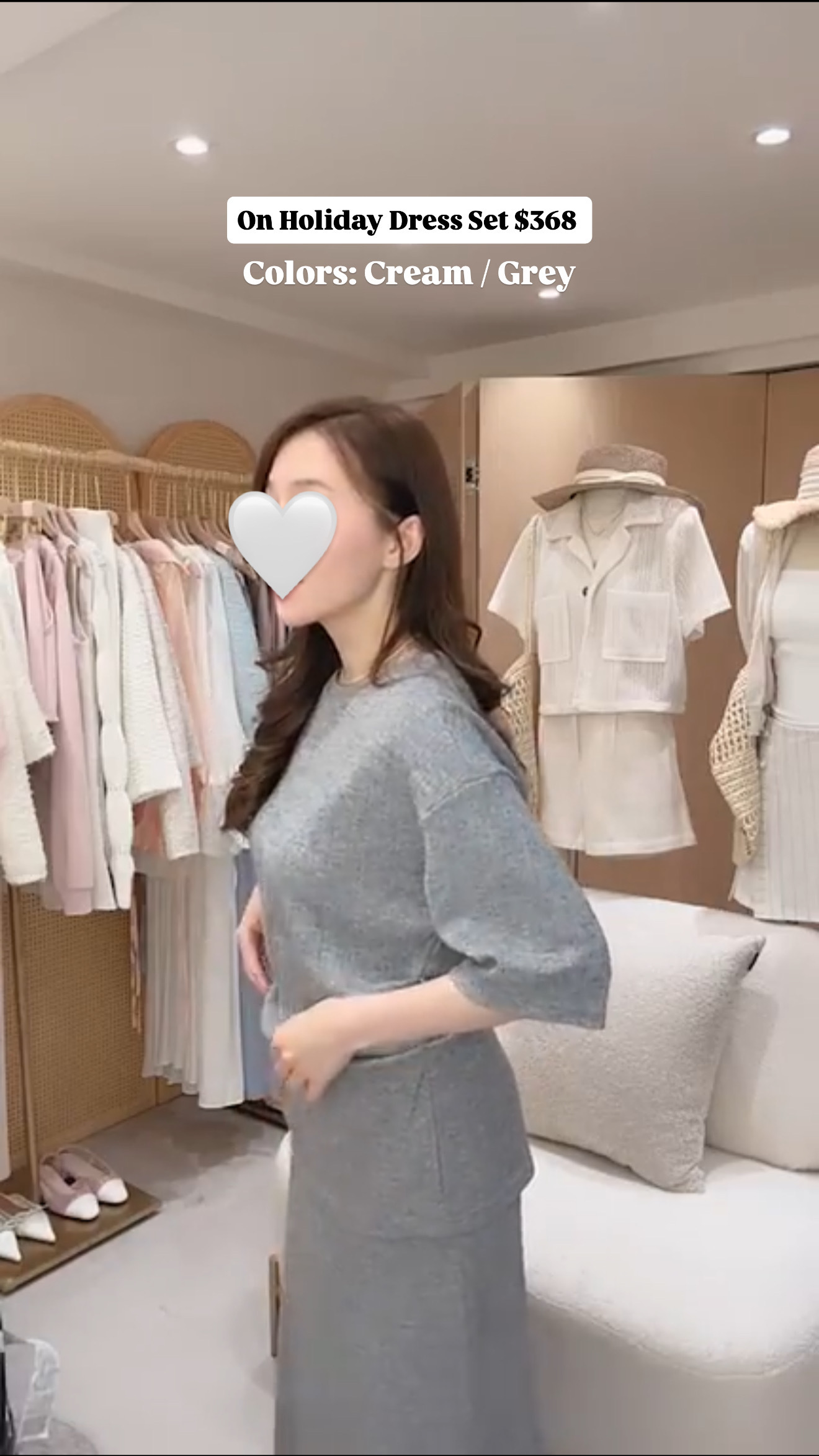 On my holiday Dress Set