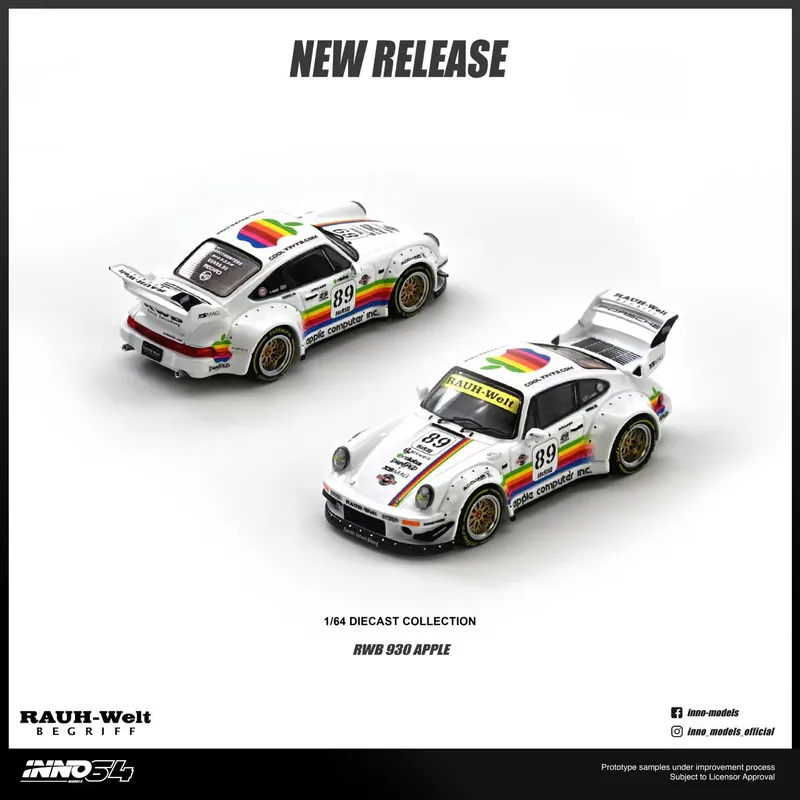 (預訂 Pre Order) INNO64 ( IN64-RWB930-APPLE ) RWB 930 #89 Apple Livery