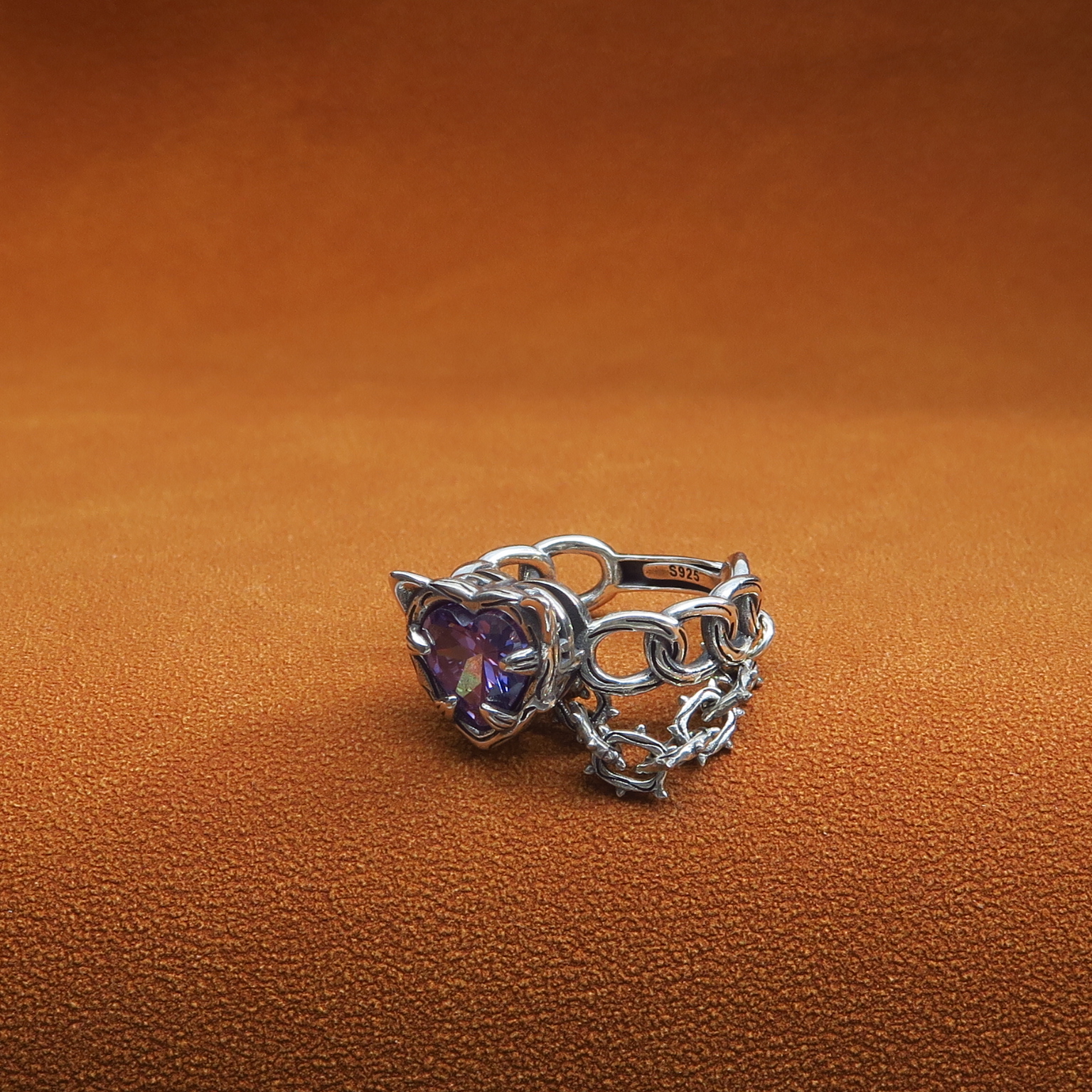 NO.RE050 純銀戒指  