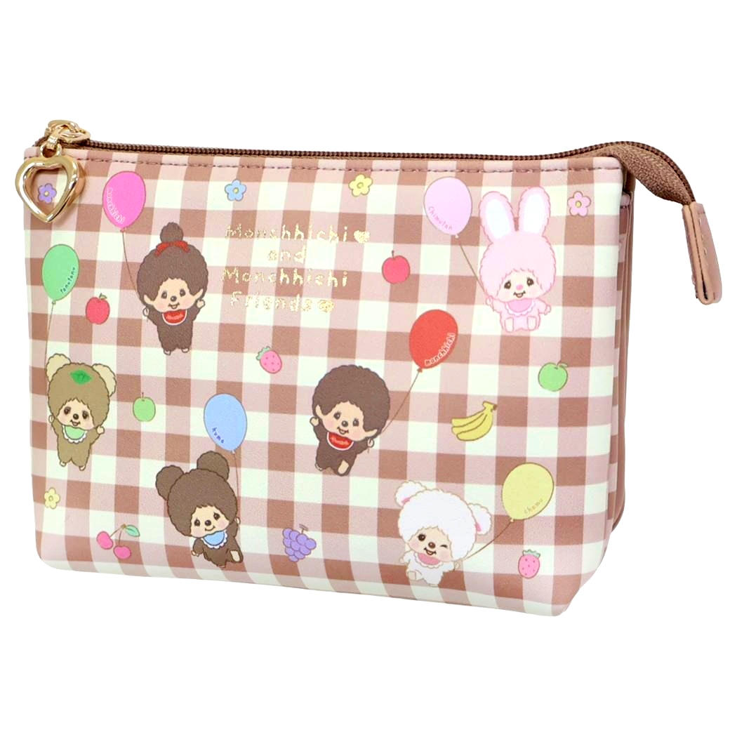現貨｜Monchhichi 日版 化妝袋 (MO8-16B)