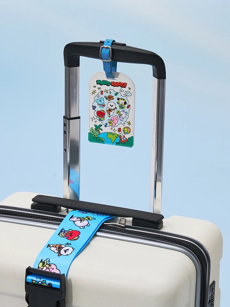📦訂購 韓國代購 Line Friends BT21 (WORLD VOYAGE) LUGGAGE TAG 行李牌