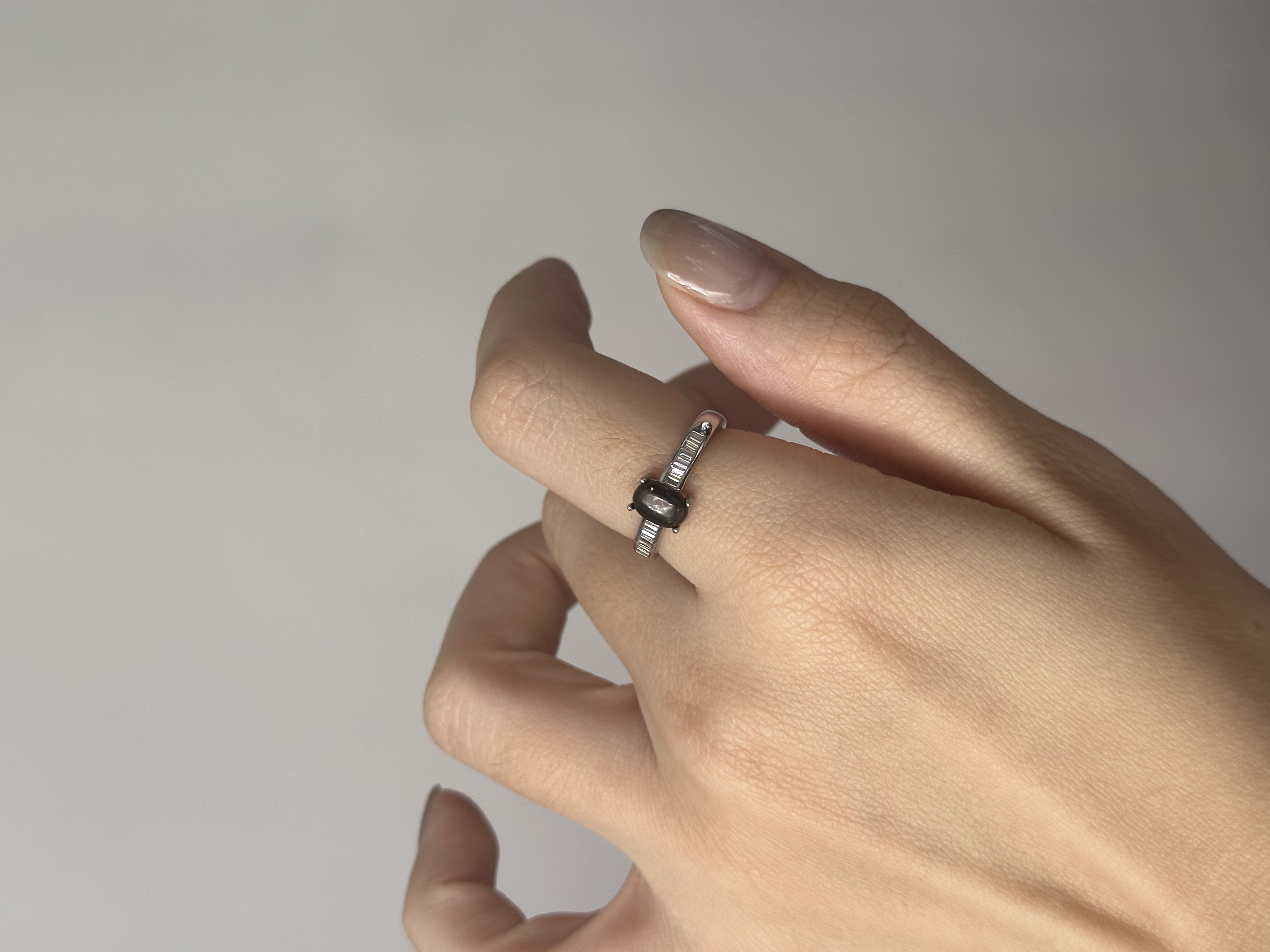 金运石戒指 ｜ Hypersthene Ring 