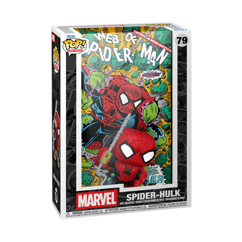 📦訂購 英國代購 Funko POP! Comic Covers Web of Spider-Man (Spider-Hulk) Figure 蜘蛛俠 模型