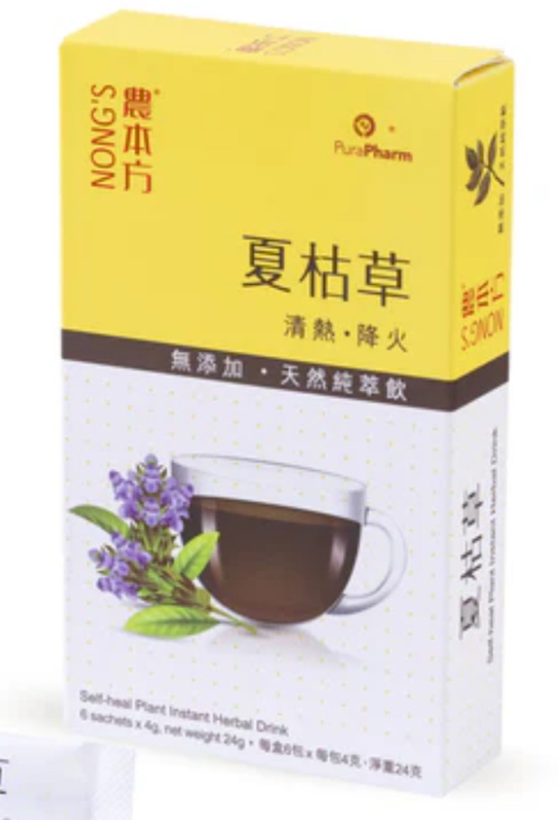 農本方夏枯草天然純萃飲6包 x 4克 [原裝正貨]
