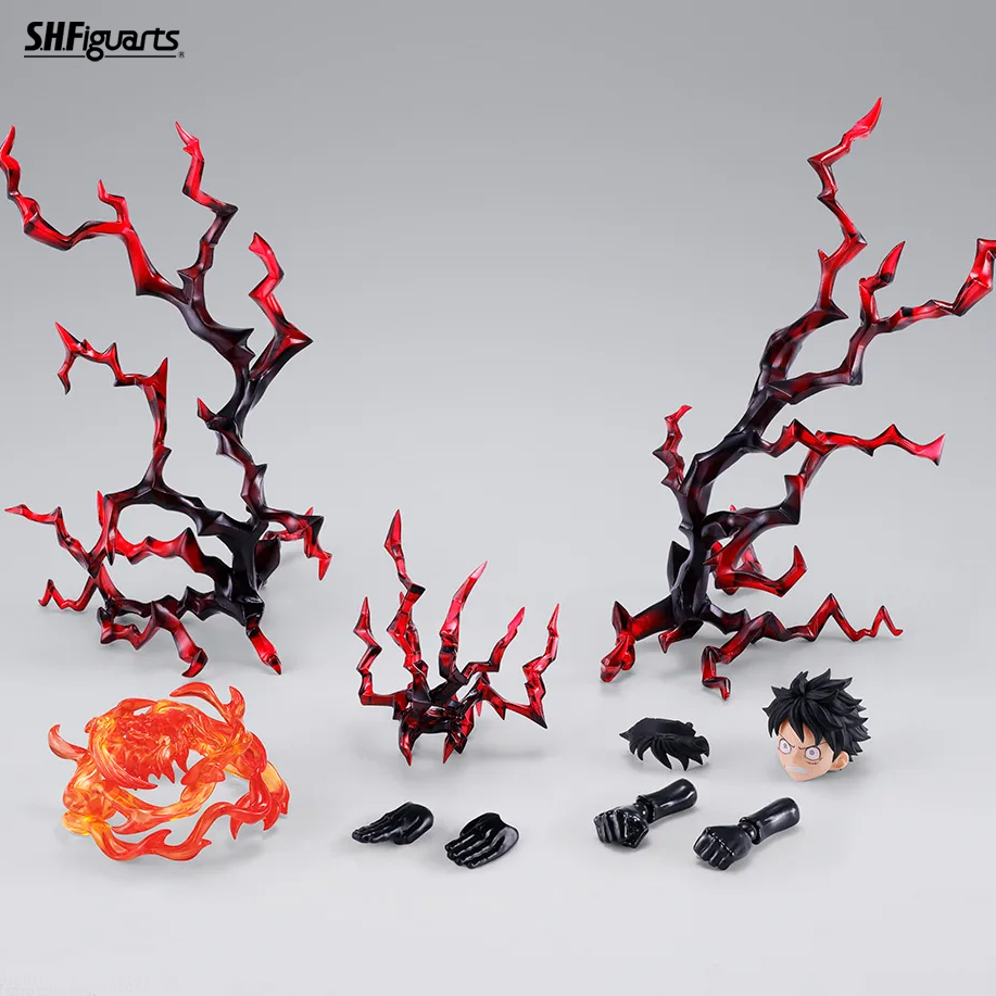 (預訂訂金 $100) (總價 $207) Bandai S.H.Figuarts 海賊王 蒙奇.D.路飛 -新世界- 配件套組 (行版) SHF One Piece Monkey D. Luffy Optional Parts Set
