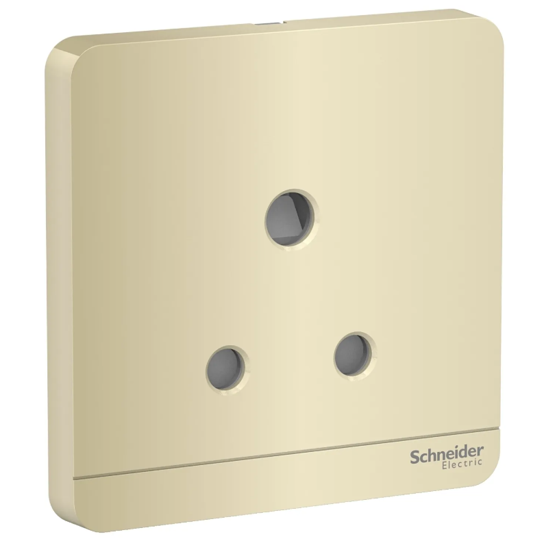 Schneider 施耐德 奐尚 15A 單位三腳圓頭插座 E83426_15_WG_C5