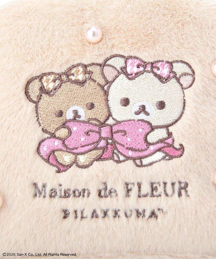 🎀【預訂】Maison de FLEUR × RILAKKUMA 小包 B
