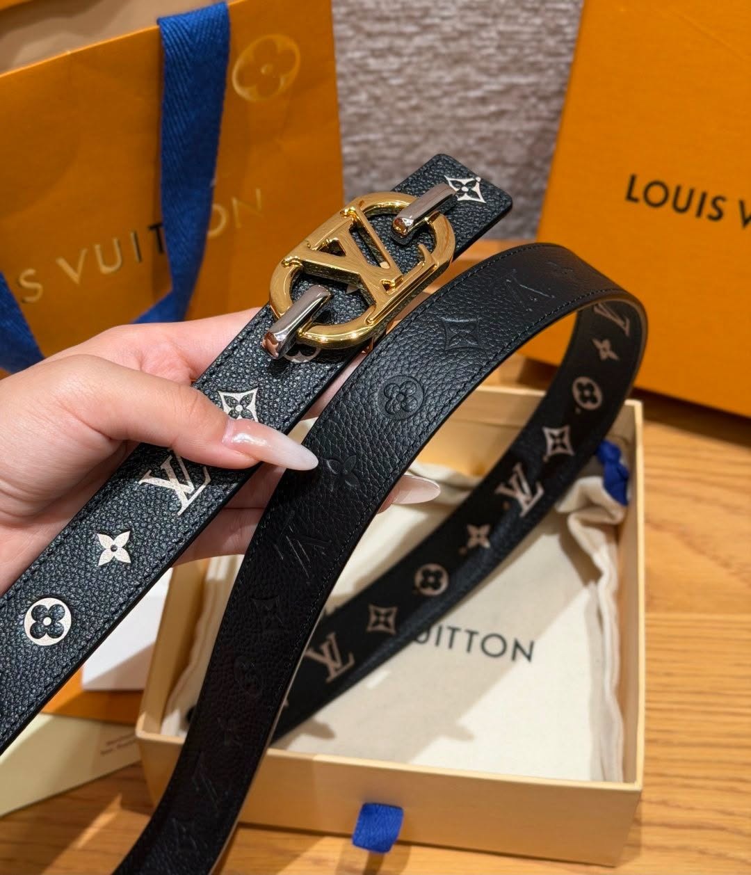 【原單】LV Iconic 30mm Reversible Belt 雙面腰帶 連禮盒🎁