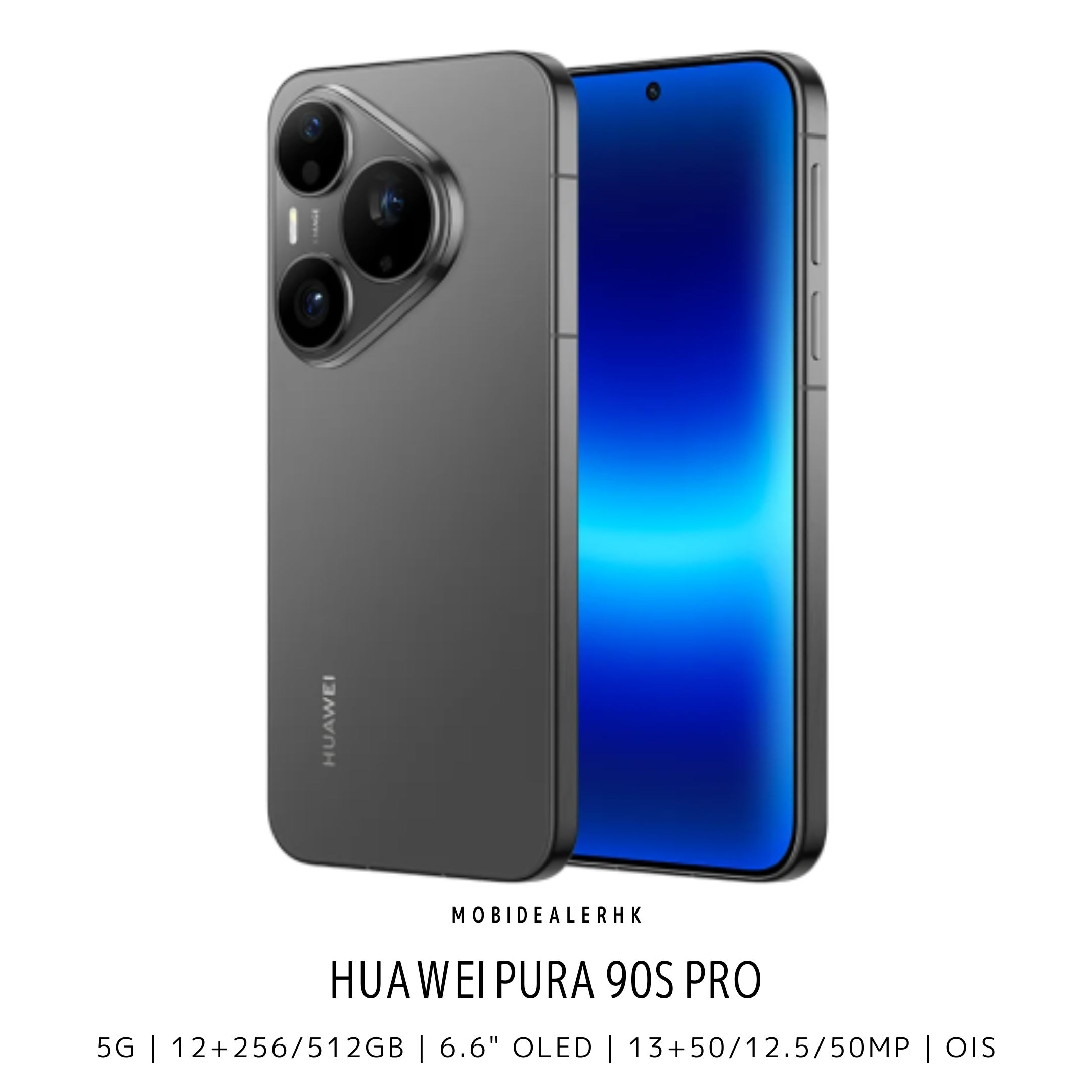 Huawei Pura 90s Pro | 華為 Pura 90s Pro | 5G | 智能手機 | 12+256/512Gb | 6.6" OLED | 13+50/12.5/50MP | OIS