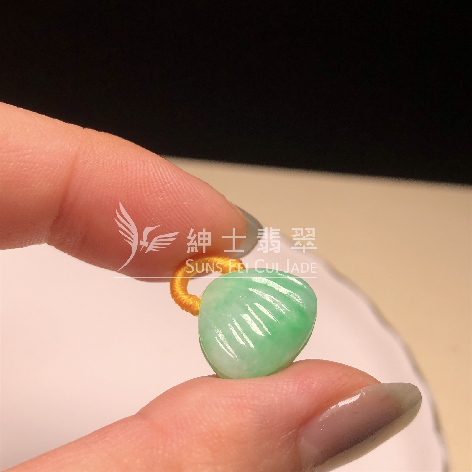  B08720 飄翠貝殼吊墜