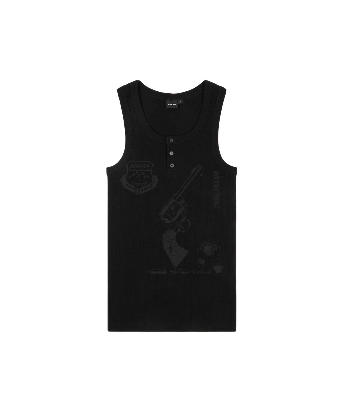 🇰🇷訂購｜AAKAM 26SS｜Pistol Sleeveless 2色 