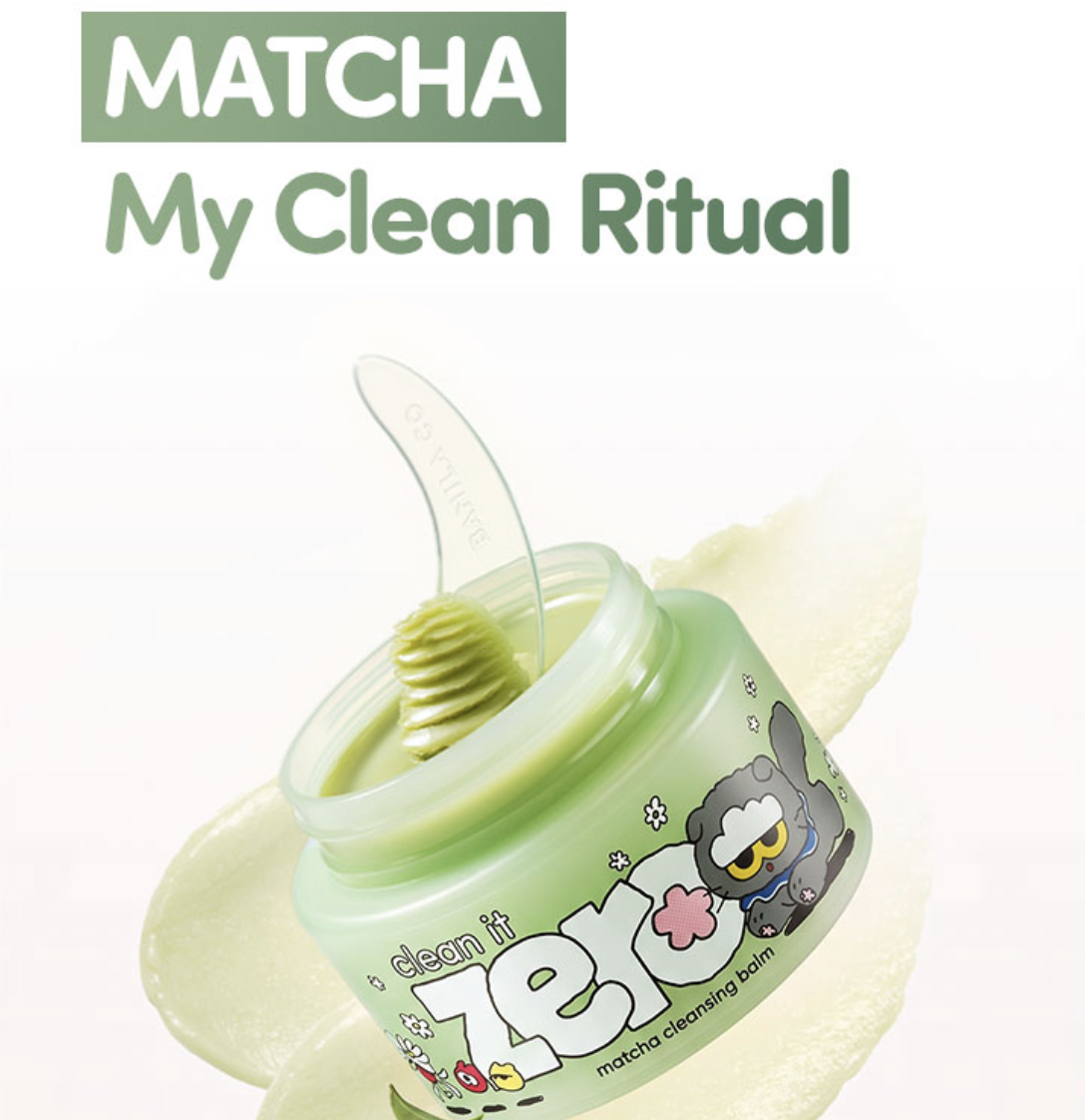 韓國 BANILA CO X ZO&FRIENDS 抹茶 防敏卸妝膏 100ml + 洗臉髮帶｜Clean It Zero Pore Clarifying Cleansing Balm