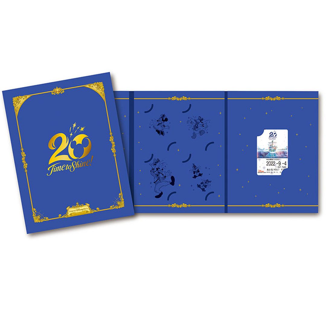 [現貨] [東京迪士尼] 東京迪士尼海洋｜20週年記念車票套裝 {TF220601}