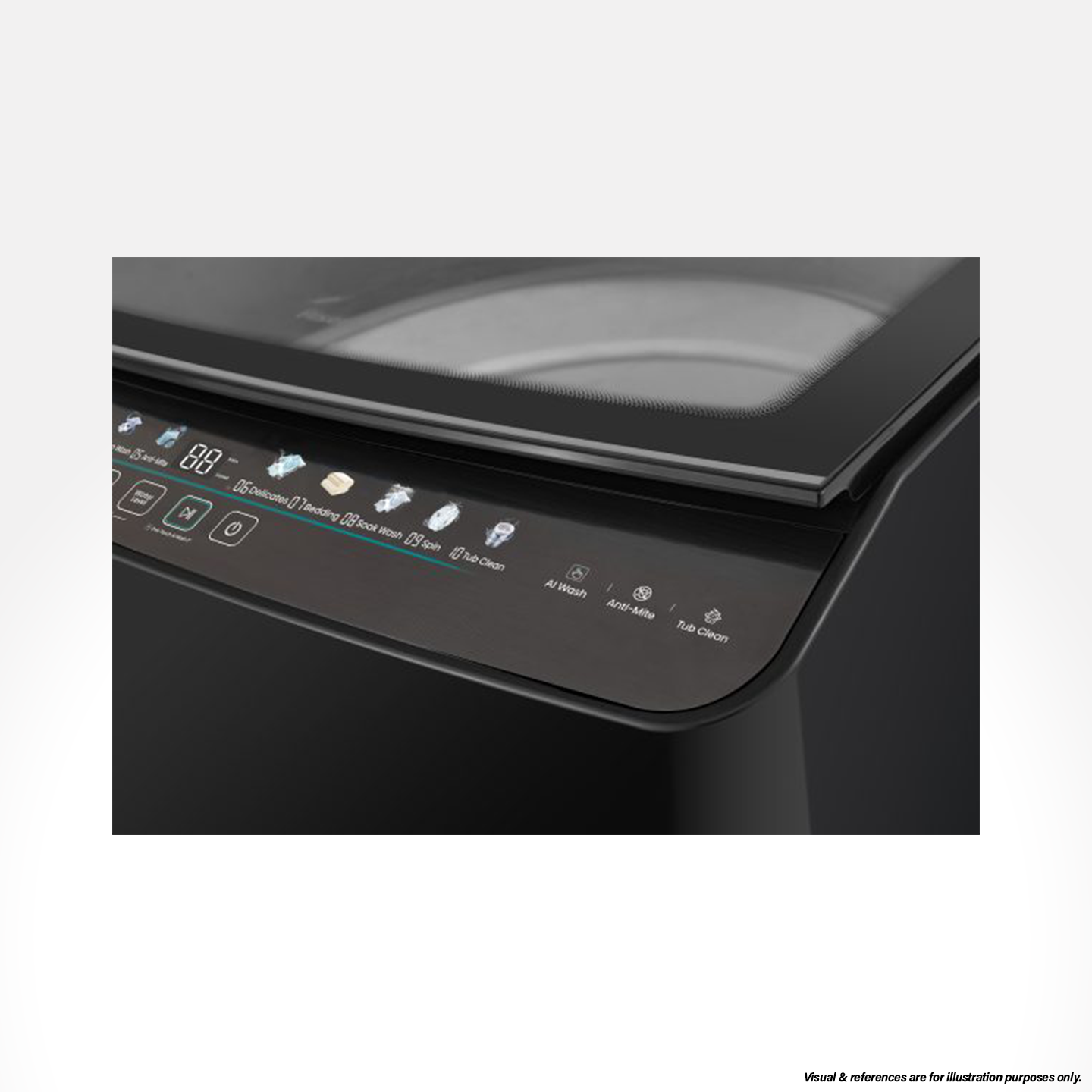 Hisense 13kg JH Series Top Load Washer (WTJA1313UB)