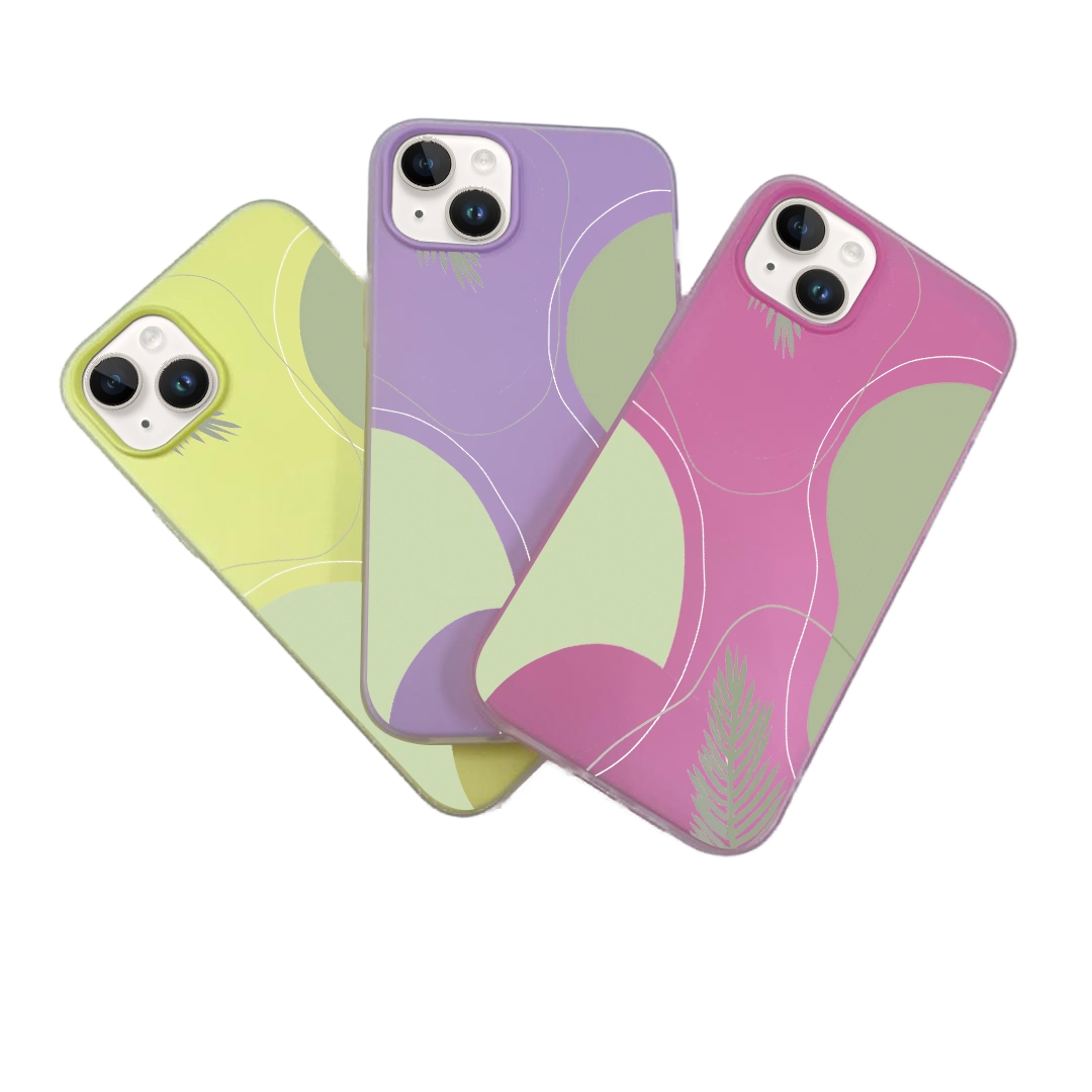 JELLY CASE PHONE FOR IPHONE - DESIGN FLOWER D