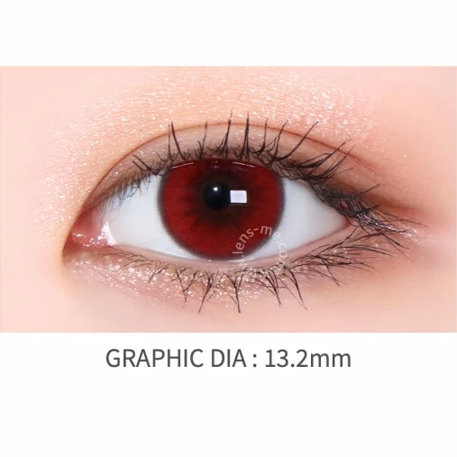 [散光定制] Lensme - Torica Flexfit Deep Red (3-6months)