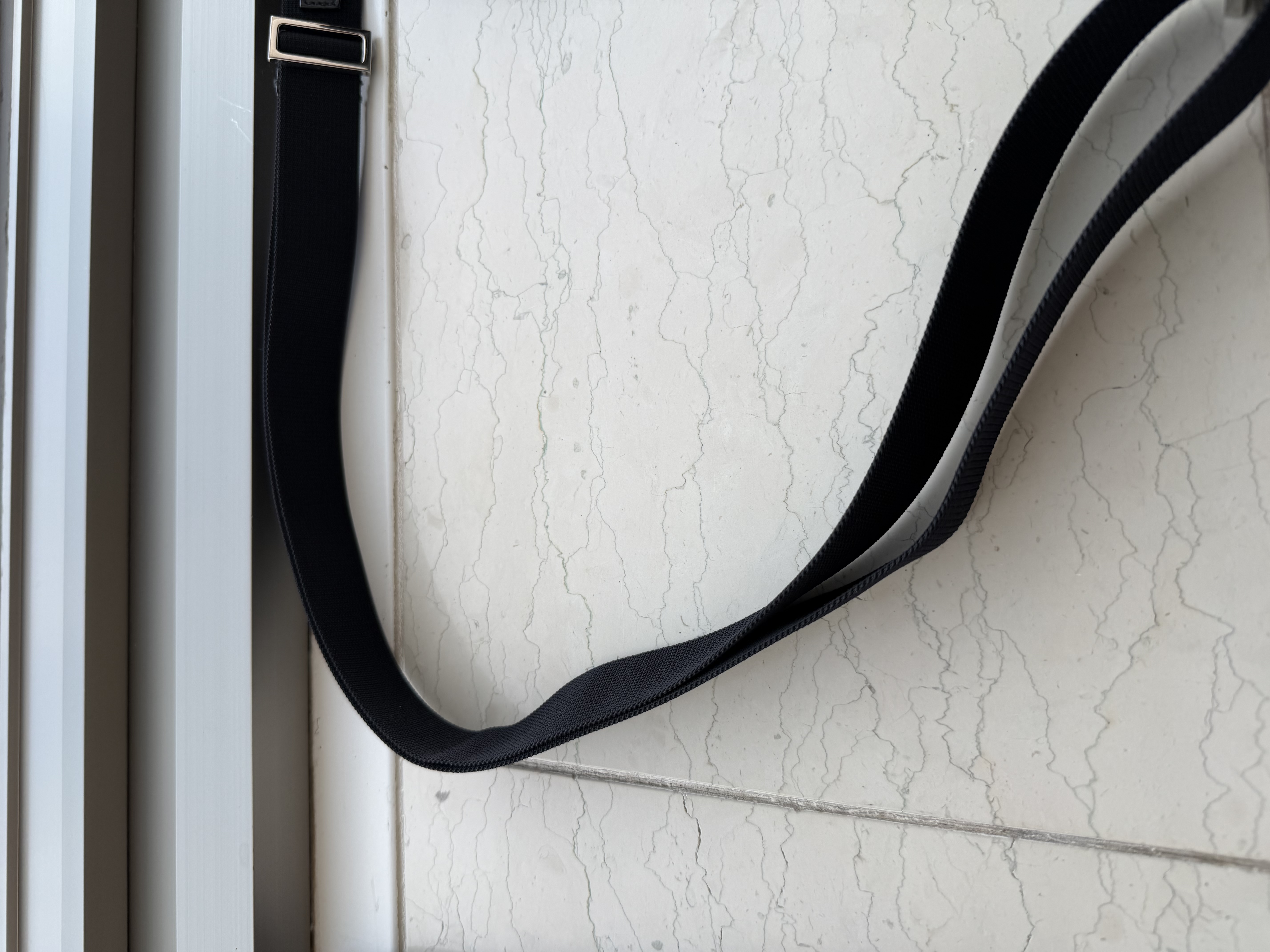 Gucci black黑色 nylon /leather crossbody bag 