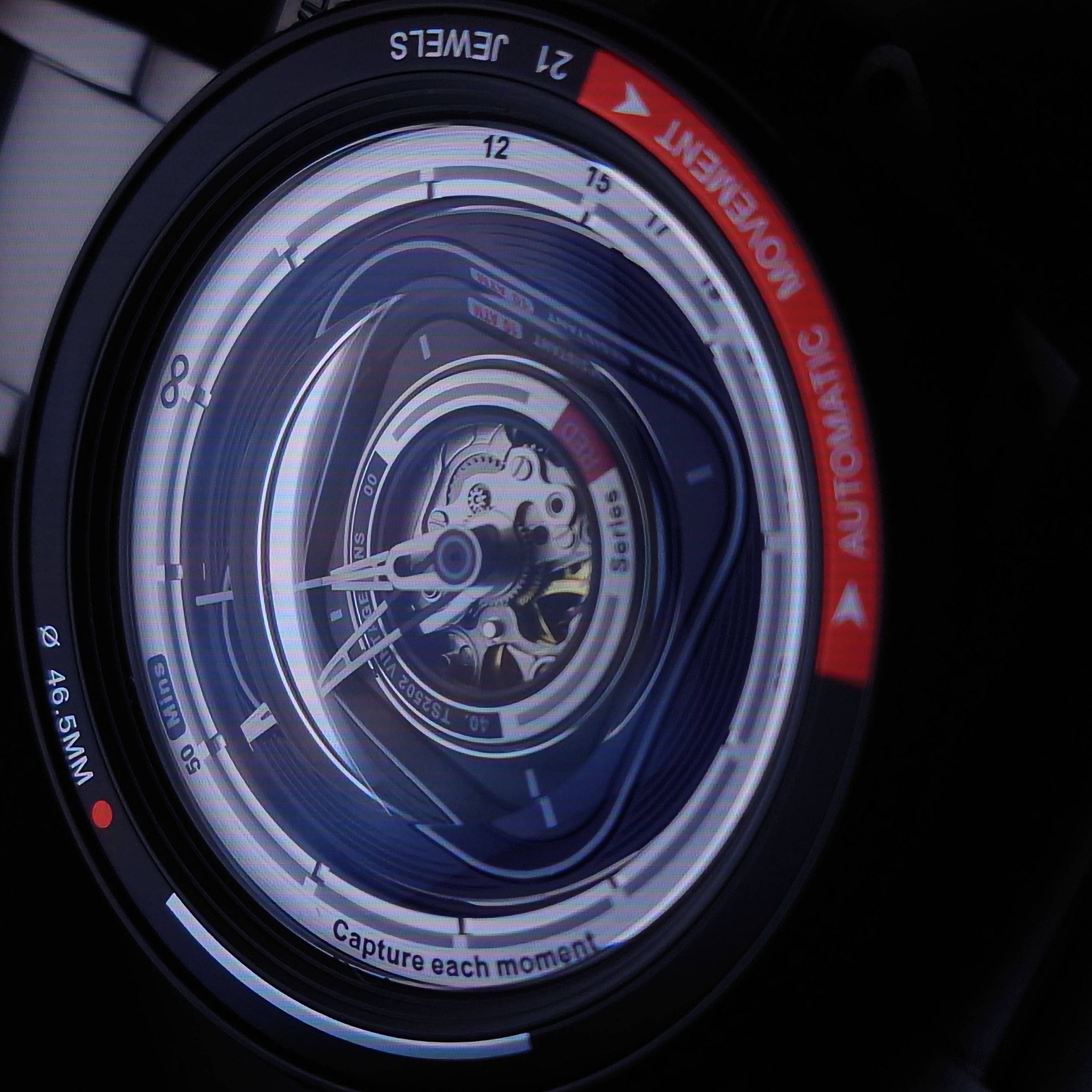 TACS AVL III Titanium -相機鏡頭自動錶TS2502A