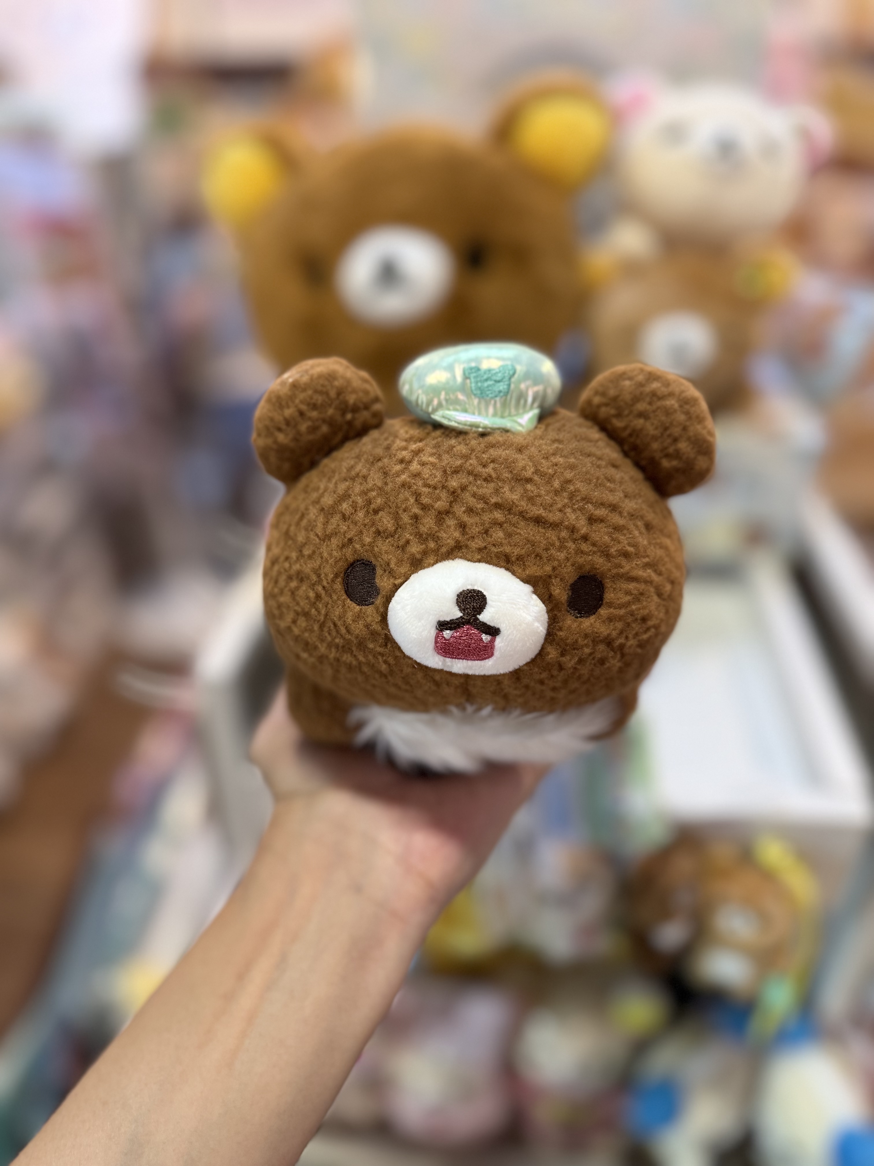 《現貨》全新rilakkuma 實驗室系列公仔 （耳仔可拉（小熊帽子可拉））