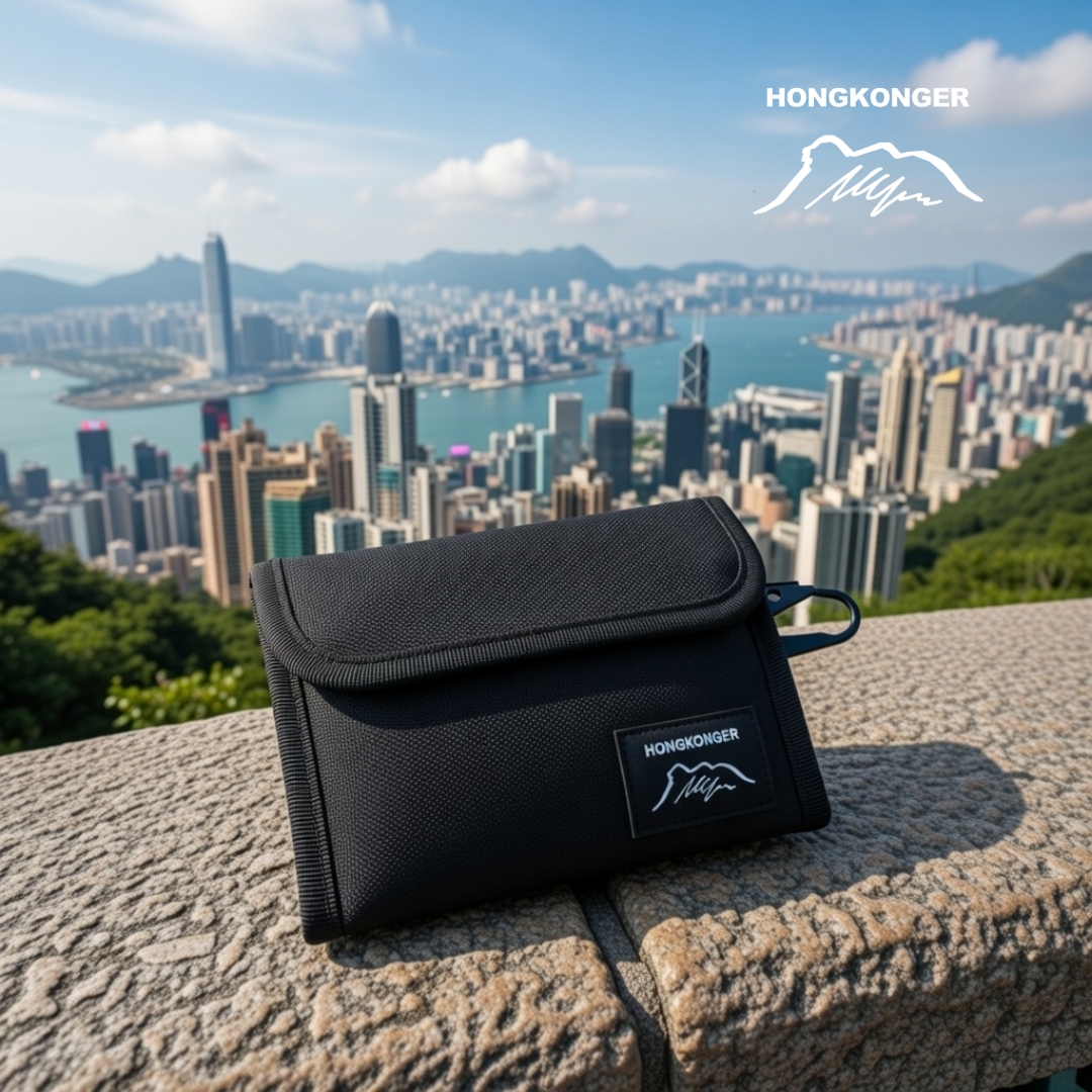 多功能三摺魔術貼銀包