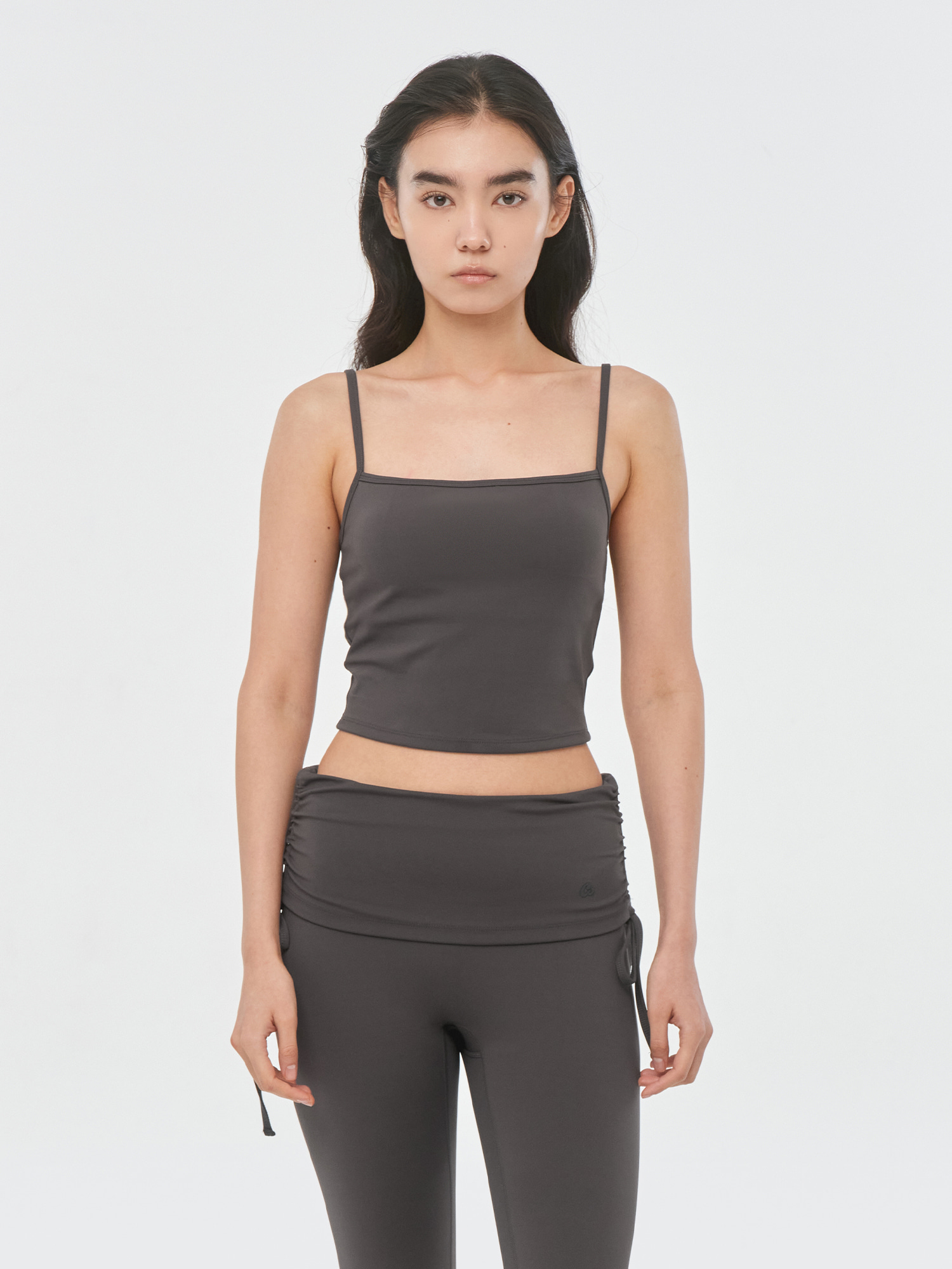 預購_Square Neck Crop Sleeveless by Conch