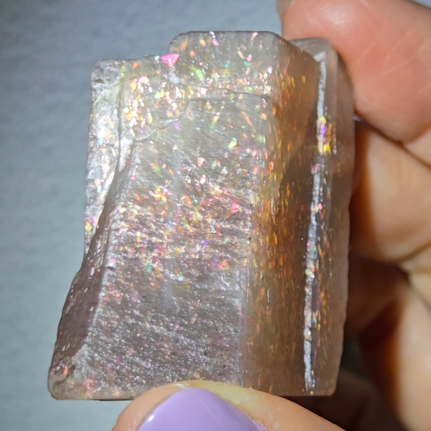 Rainbow lattice sunstone from Tanzania - SM263