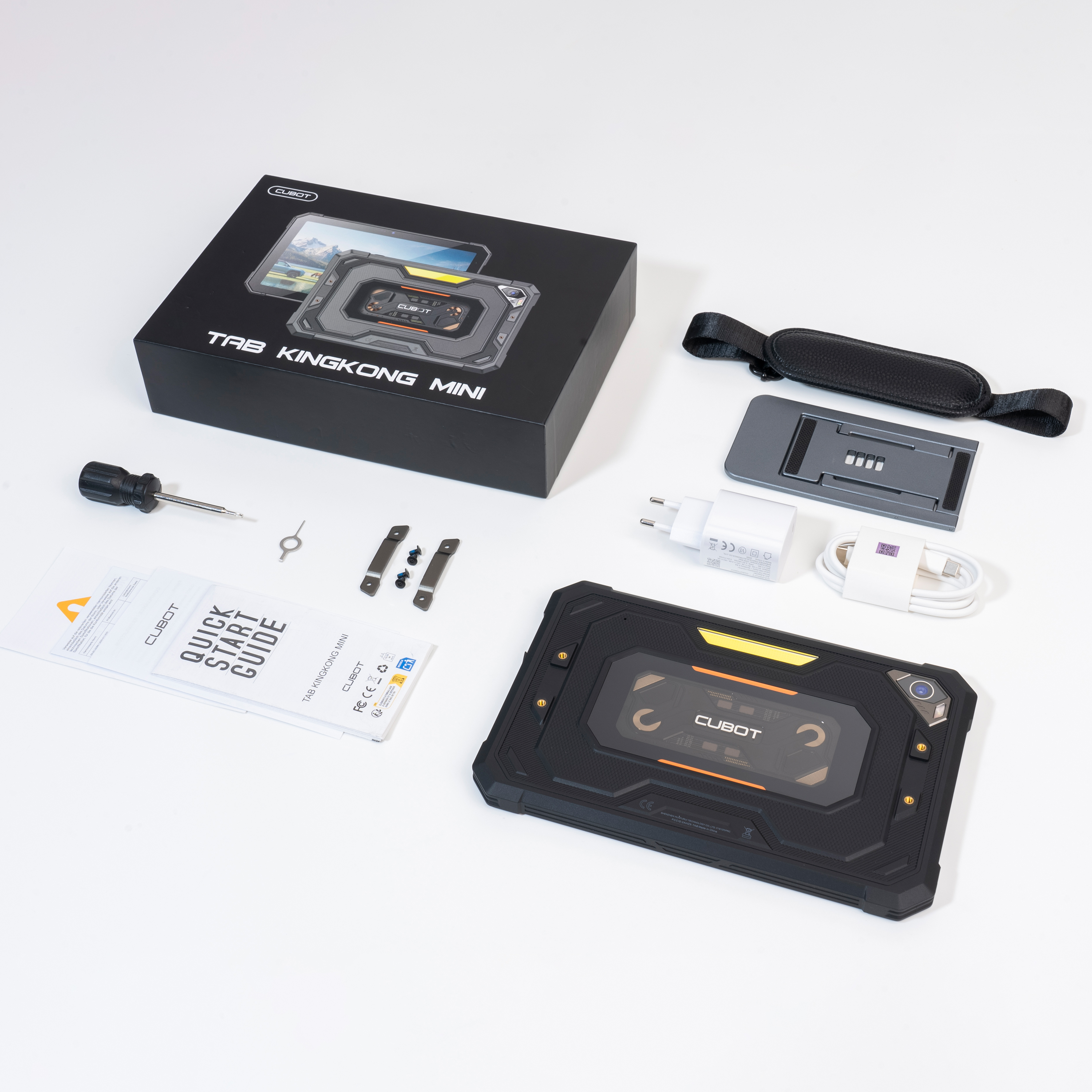 Cubot Tab KingKong Mini | 6GB/128GB 8.68" 90Hz 10200mAh 露營燈 Widevine L1 三防平板 Rugged Tablet