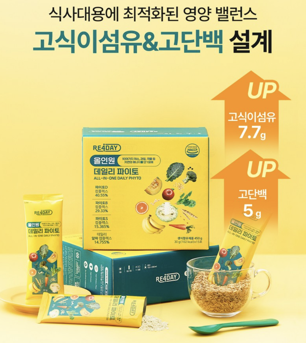 韓國 RE4DAY 全效植萃 綜合營養包 30包 / 盒｜ALL-IN-ONE DAILY PHYTO
