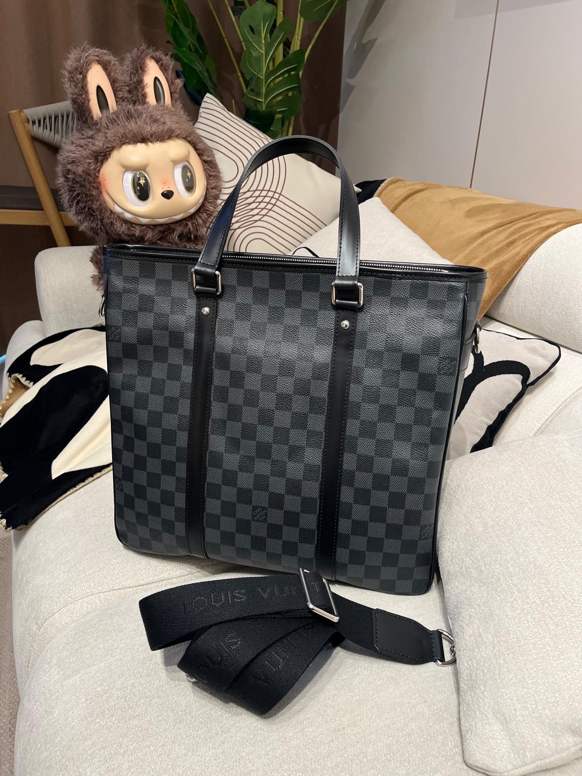 LV Damier Graphite 2Way Bag M41259 100%Authentic, 98%New ✅Dust bag