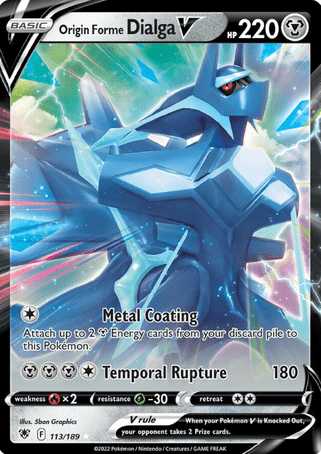 Pokemon TCG Mega Evolution—Ascended Heroes - Origin Forme Dialga V