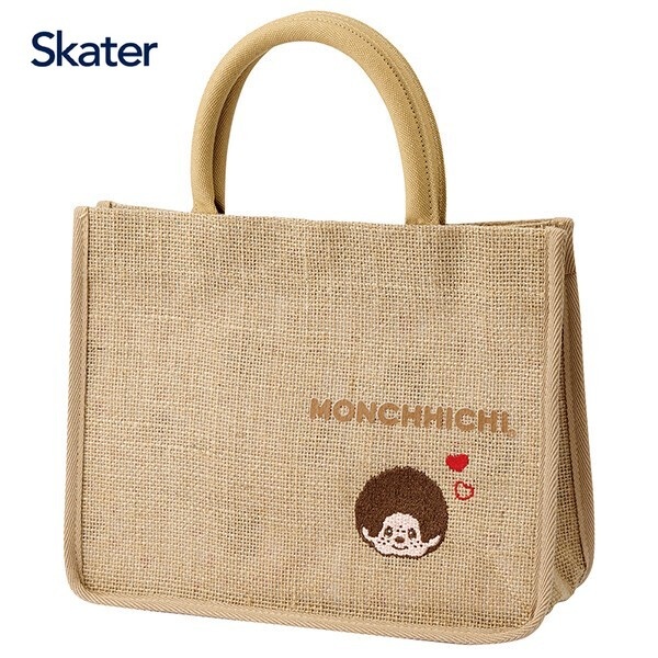 🆕【⭐訂購⭐】 🇯🇵日本直送 🌀#Monchhichi / #Sanrio 曬燶版 刺繡圖案 黃麻 tote bag［4款選］🌀[ELID-0113][261016]