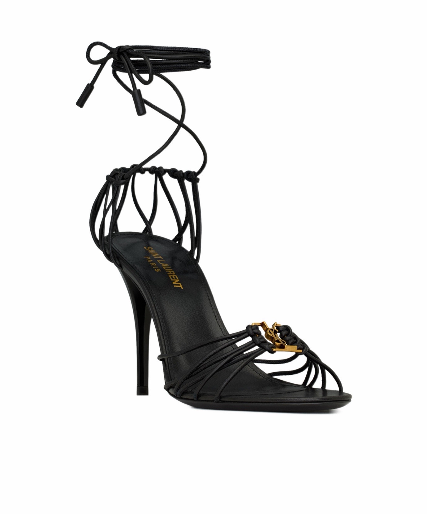 Saint Laurent 女士 BABYLON 高跟涼鞋34 34.5 35 35.5 36 36.5 37 37.5 38 38.5 39 39.5 40 40.5 41 41.5 42碼跟高: 9cm 