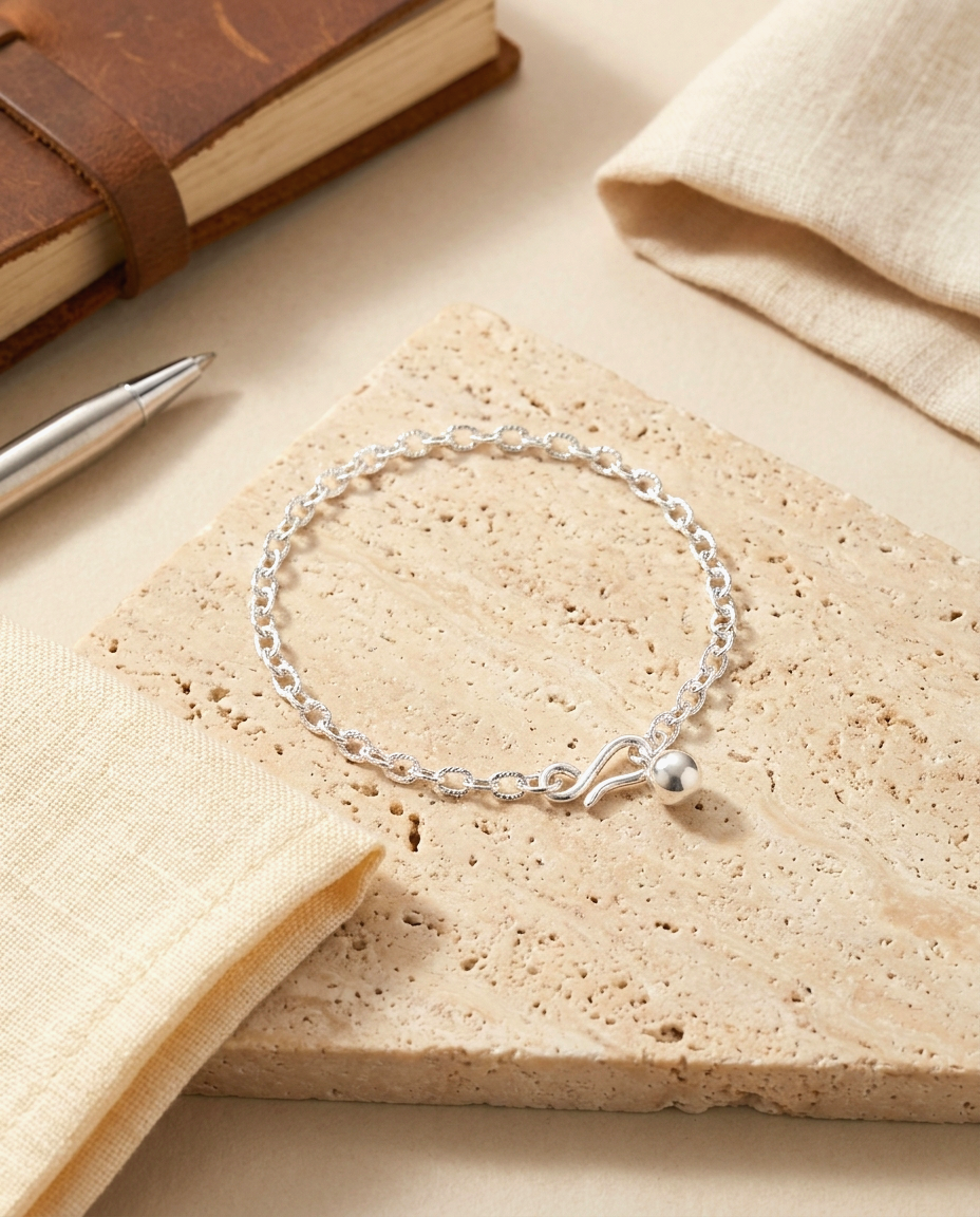 S925 - EB0134 Serenity Sphere Bracelet