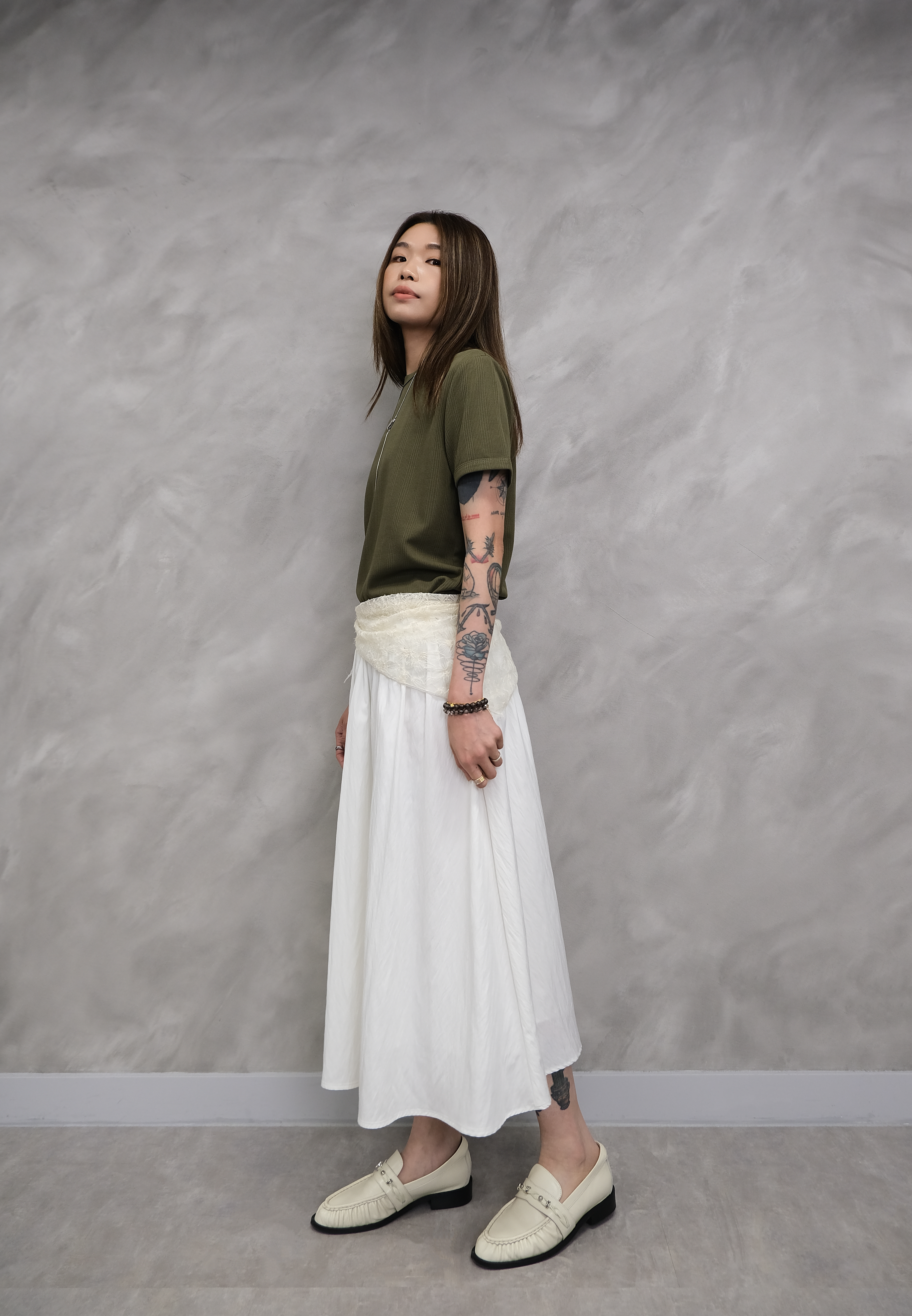 Basic full skirt #sk46
