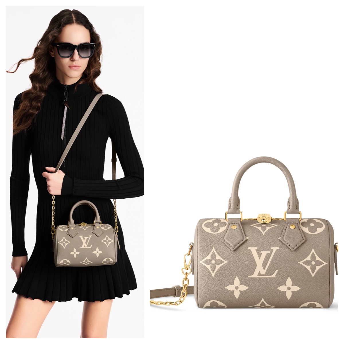 LV Speedy Bandoulière 20 真皮手袋