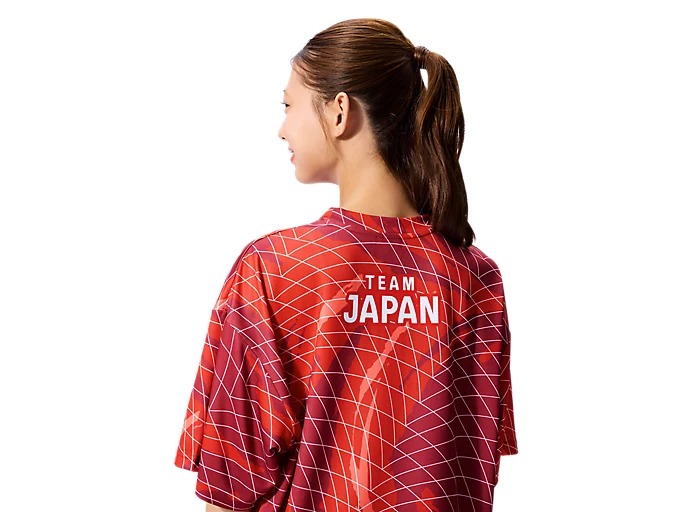 ASICS 愛知·名古屋亞運日本隊Team Japan 官方授權應援短袖 T 恤