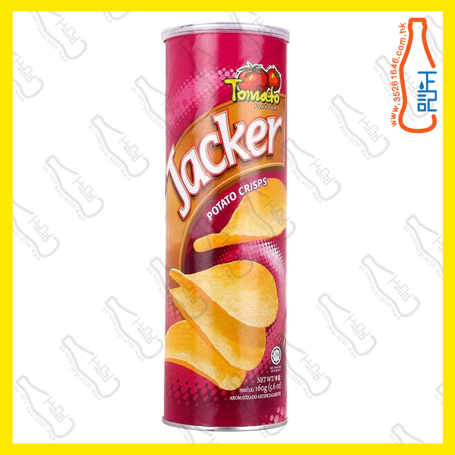 ==Jacker杰克牌桶裝薯片 150g