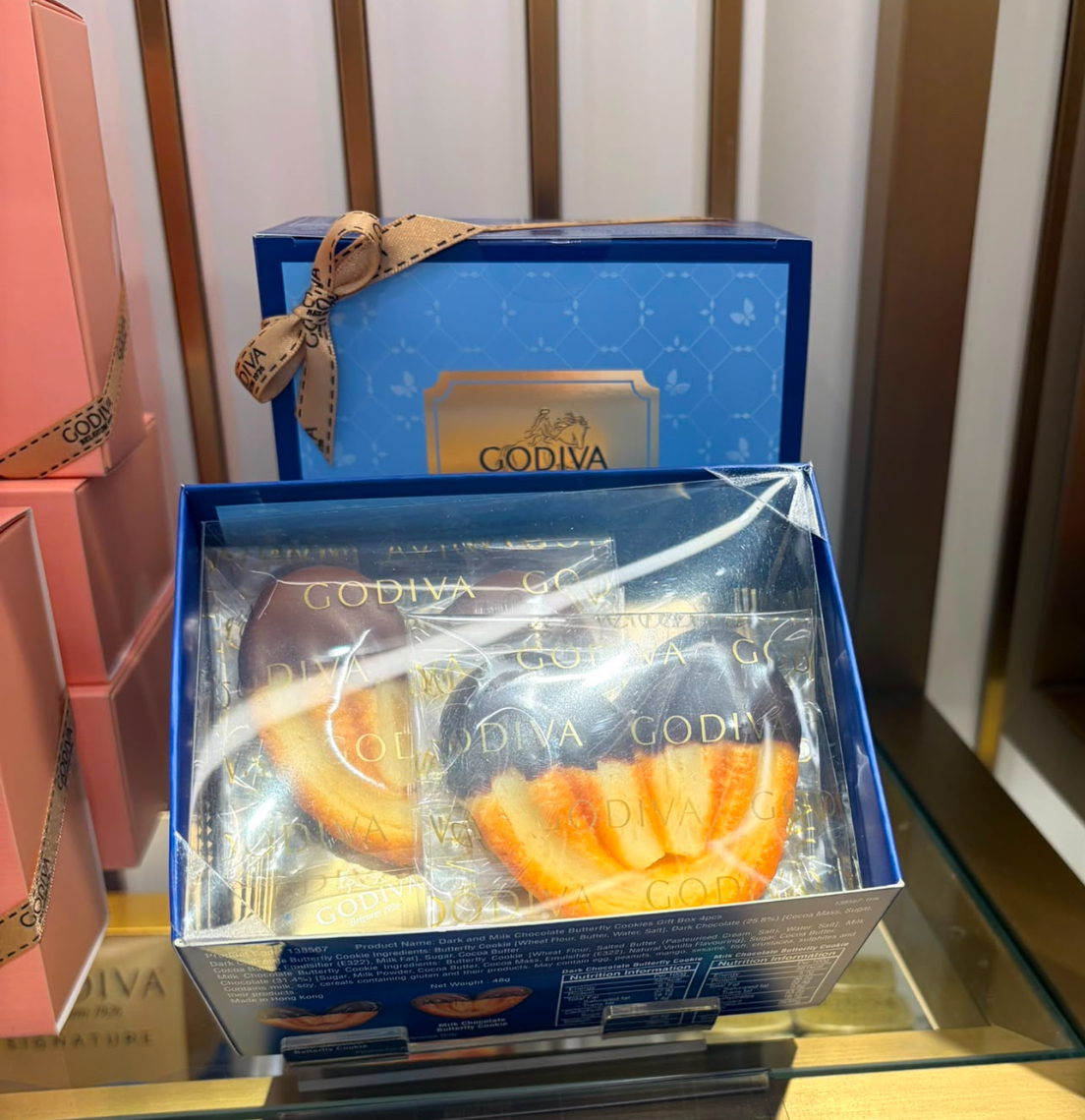godiva蝴蝶酥禮盒