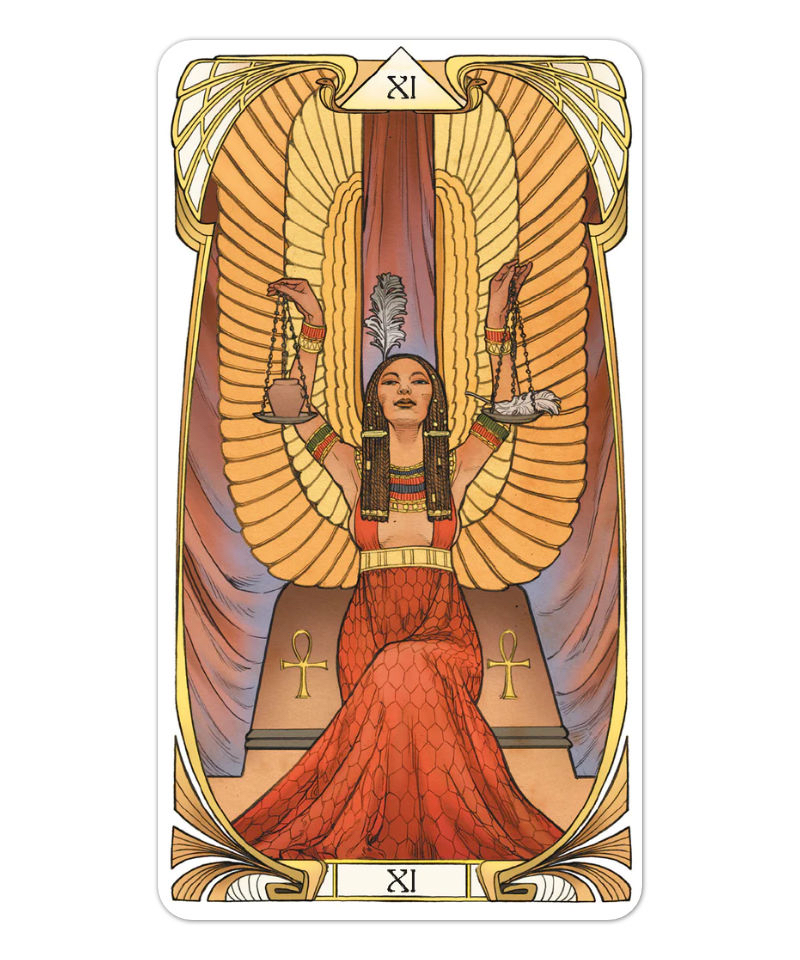 埃及新藝術風格塔羅牌｜Egyptian Art Nouveau Tarot